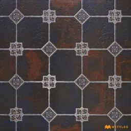 Brown Moroccan Tile Code37946