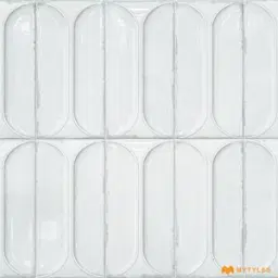 White Textured Tile Code31438