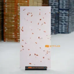White Terrazzo Tile Code40454