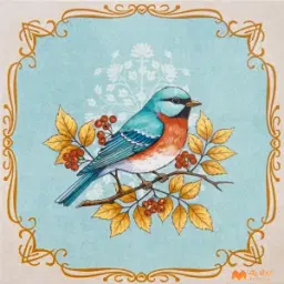 Blue Moroccan Tile Code37938C