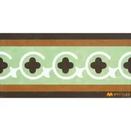 Green Carpet Design Tile Code30736