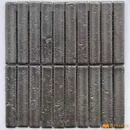Grey Strip Mosaic Porcelain Tile Code41109