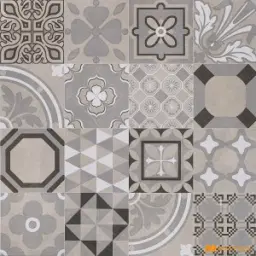 Gray Moroccan Tile Code37999