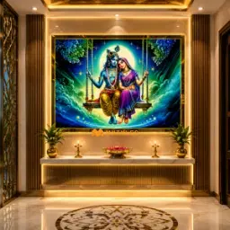Radha Krishna Tile Code32847