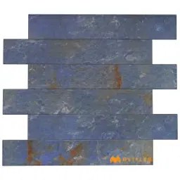 Blue Iron Ore Rustic Tile Code40668