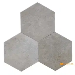 Gray Hexagon Tile Code39097