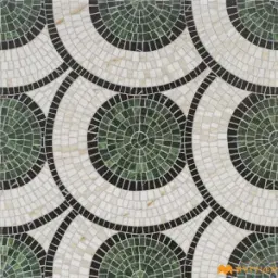 Green Tesserae Moroccan Tile Code40701