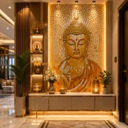 Buddha Poster Wall Tile Code34197