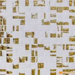 White Mosaic Tile Code38968
