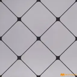 Gridline Grey Moroccan Tile Code41227