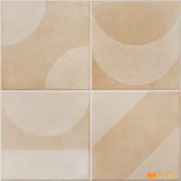 Beige Geometric Tile Code37382