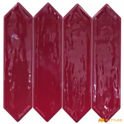 Red Subway Tile Code38099