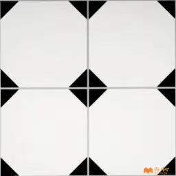 White and Black Carpet Tile Code33199C