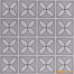 Palacio Petal Grey Moroccan Tile Code41228