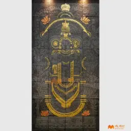Sacred Gold Mandala Mural Code37815
