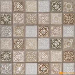 Hacienda Brown Ceramic Tile Code40708HL1