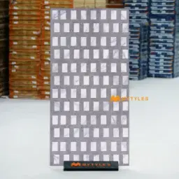Modern Grey Brick Glazed Vitrified Tile Code40342