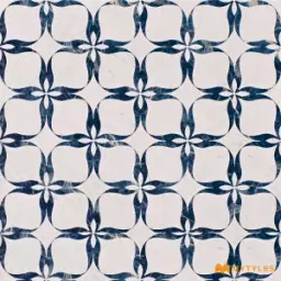 Blossom Blue Moroccan Tile Code39815 