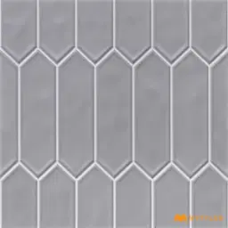 Fog Grey Picket Geometric Wall Tile Code39460