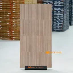 Beige Linea Textured Wall Tile Code38954