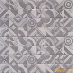 Motif Grey Textured Tile Code40015HL1