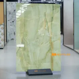 Pistachio Green Onyx Vitrified Tile Code40232