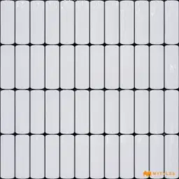 White Geometric Tile Code38238