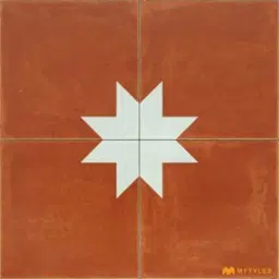 Red Athangudi Tile Code31113HL4