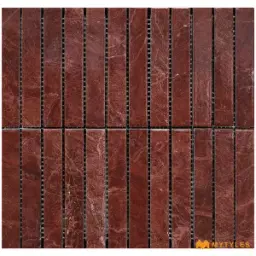 Alicante Red Kit Kat Mosaic Tile Code39616 