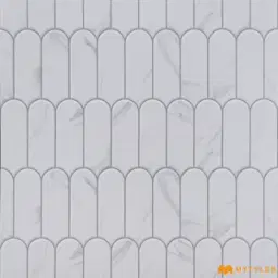 Arch Marble White Matt Ceramic Wall Tile Code40496