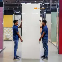 White Slab Tile Code38447