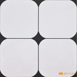 White Black Carpet Tile Code40480C