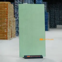 Green Split Panel Fluted Wall Tile Code40363