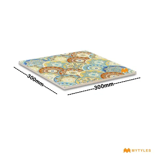 Buy 12x12 in Yellow Moroccan Tile code27418 Online |