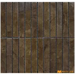 Armani Brown Kit Kat Mosaic Tile Code39613