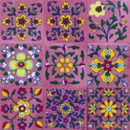 Pink Decorative  Tile Code30831