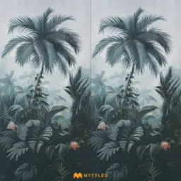 Green Tropical Tile Code38315HL2