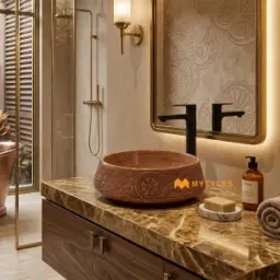 Caramel Brown Relic Basin Code38848