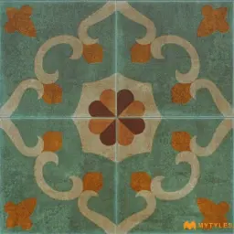Marrakesh Green Moroccan Tile Code40752