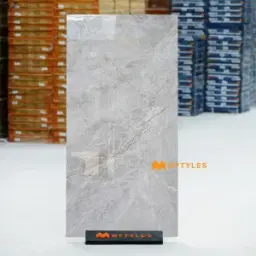 Crest Grey Vitrified Marble Tile Code40631