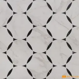 Transitional Circle Moroccan Tile Code40703