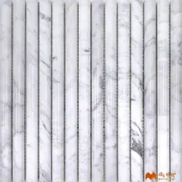 White Mosaic Tile Code37730