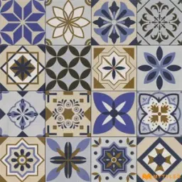 Blue Moroccan Tile Code30940