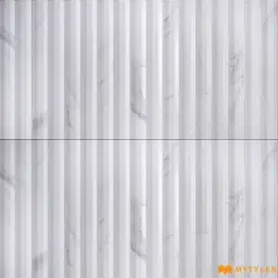 Carved White Textured Tile Code40495