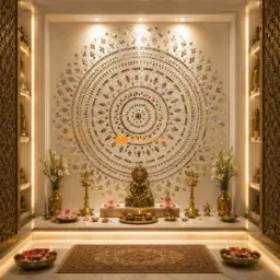 Mirror Art Poster Tile Code35568