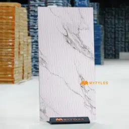 Classic Satuario White Textured GVT Wall Tile Code40422