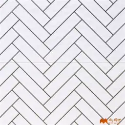 White Geometric Tile Code37319