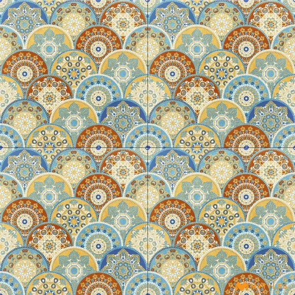 maripooh　0823 Buy 12x12 in Yellow Moroccan Tile code27418 Online |
