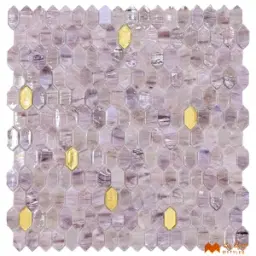 Pink Mosaic Tile Code36337
