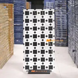 White and Black  Tile Code36972